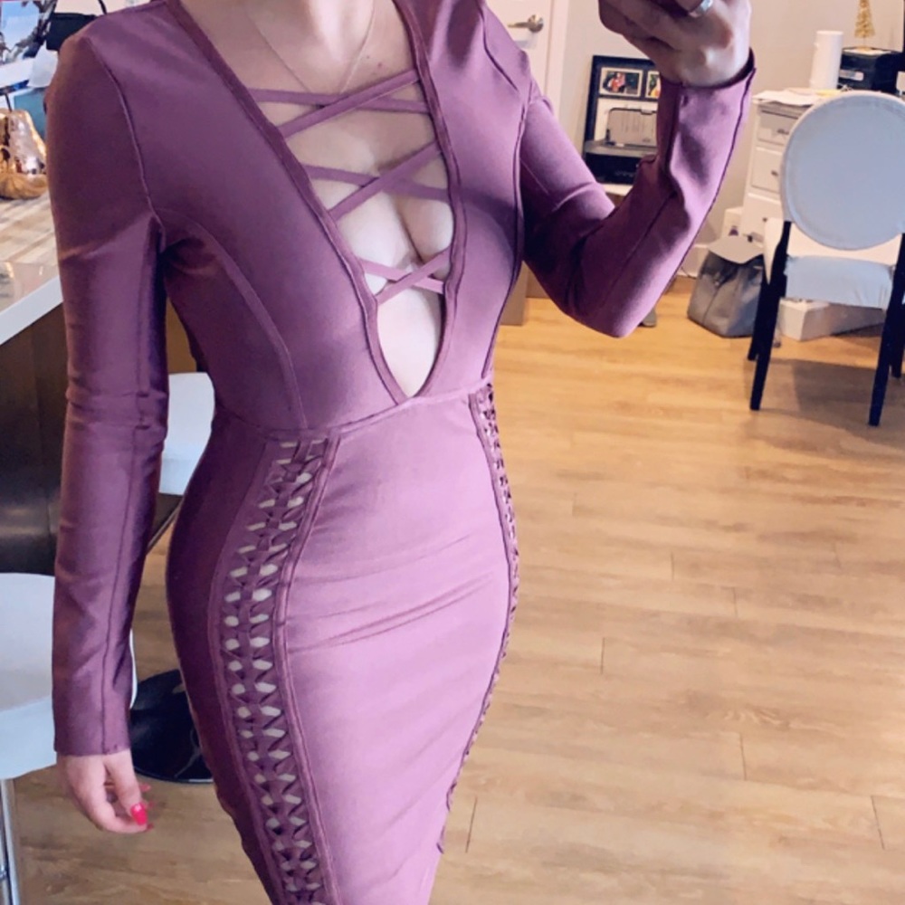 Fashion Nova Unapologetic Bandage Dress